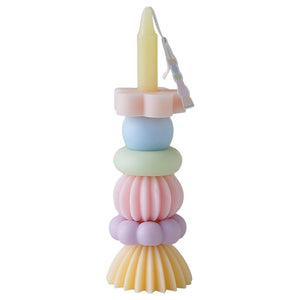 Colorful Stacks Party Soy Wax Scented Candle